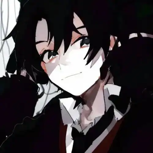 黑色动漫男生头像酷boy