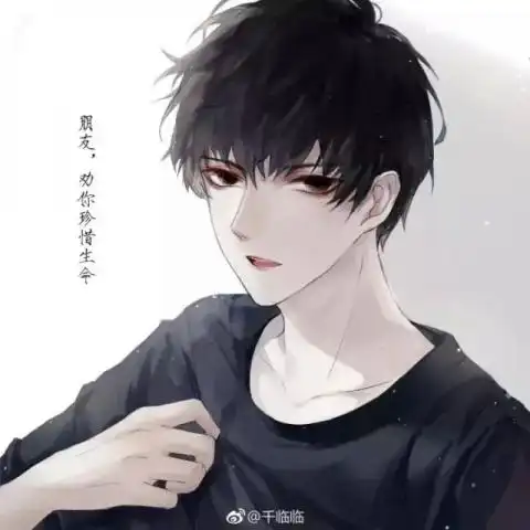 二次元头像男高冷帅气
