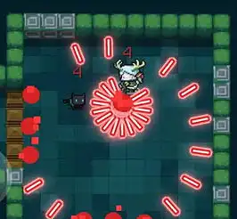 元气骑士新绿武绳索枪特点鲜明,不光攻速快,子弹还有特殊效果