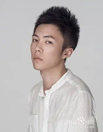 发质硬的男生适合留什么发型