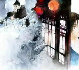 求古风动漫情侣头像