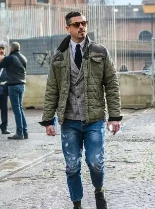 工装风也挑人,不同工装单品穿搭技巧,30也能穿出酷帅少年感