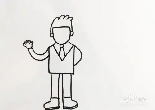 伴儿成长简笔画系列爸爸妈妈怎么画
