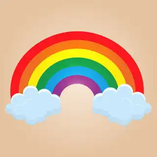 卡通彩虹矢量图免费下载png免抠元素模板千图网