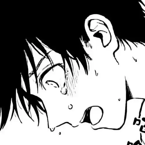 一辈子不换的绝绝子黑白动漫头像