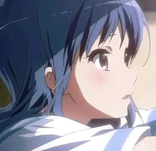 动漫情头发呆是因为我想你