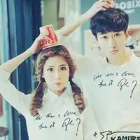 宠溺搞怪情侣头像我要给你一生一世的温柔