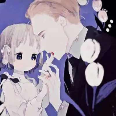 一对两张日系动漫爱人头像