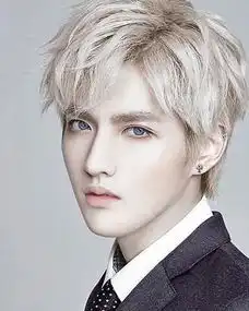 男生各种头发颜色图片男生好看的染发颜色发型师姐