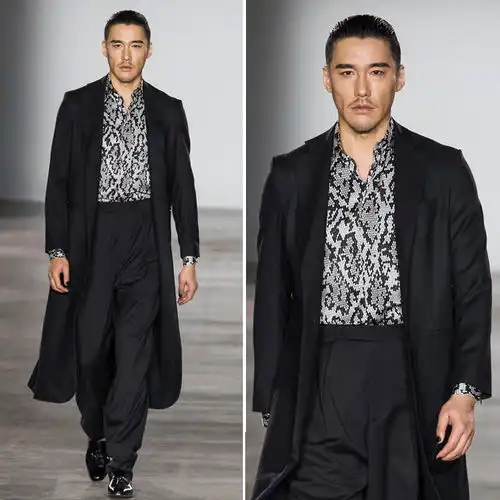 众星云集男装周绅士的型格到底多有型