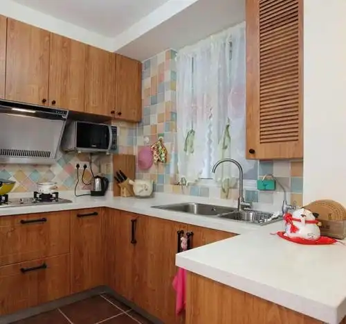 40㎡简约风单身公寓,墙面延伸出多功能区