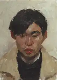 光明日报报业集团美术家在线分类作品西画类油画头像