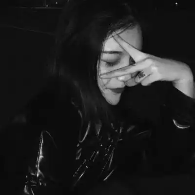 霸气女头像超拽黑白精选社会头像女