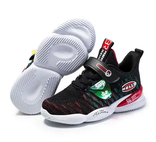 蓝猫男童鞋子2020春季新款女中大童小男孩潮网布透气学生运动鞋潮