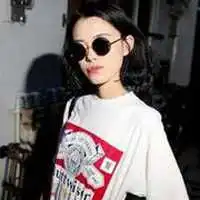 霸气戴墨镜女生头像微信头像图片大全