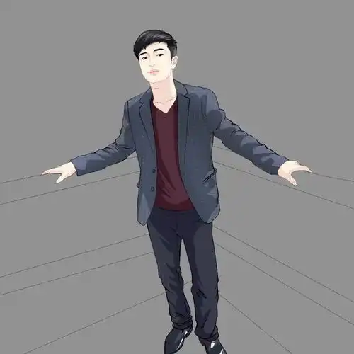 换一换新头像吧男士真人版漫画专属头像,简约又高级