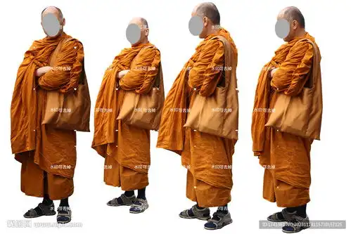 僧人设计图psd分层素材