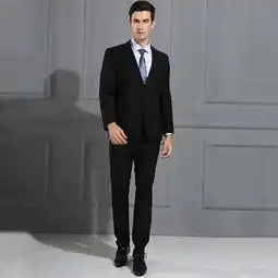 汤河之家2019秋季新款商务装西服套装男职业修身西装男伴郎服女正装c图片大全邮乐官方网站