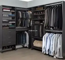 这才是男人梦想中的衣帽间,man味十足