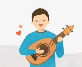 扁平化弹吉他的男孩素材图片免费下载高清卡通手绘png千库网图片编号3661258