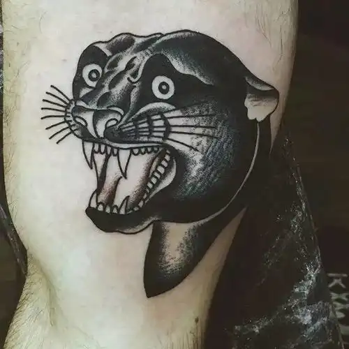 精品纹身大胆而精彩的传统风格