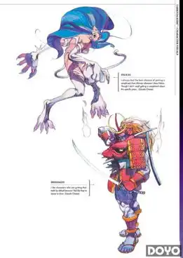 风情撩人莫妮卡udon推出恶魔战士设定集