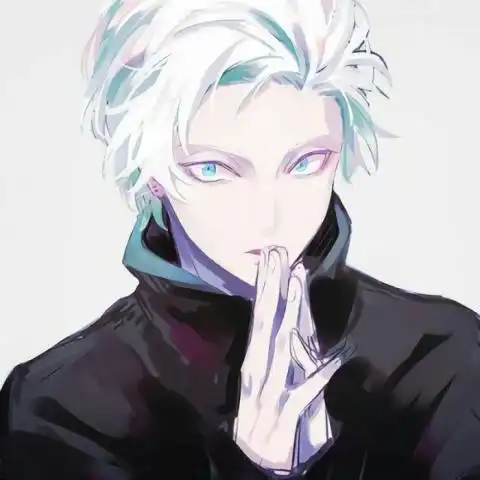 冷酷帅气侧脸动漫男生头像