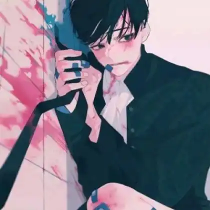 水彩画男生头像,优质男生唯美水彩头像插画图片