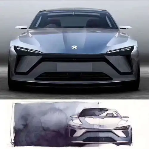 曝蔚来旗舰轿车ee7谍照,明年1月nioday正式发布