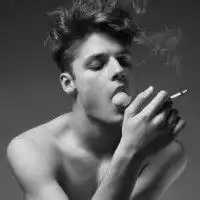 硬汉头像男生霸气抽烟微信头像图片大全