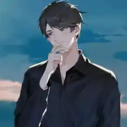 冷酷迷人性感二次元男生头像二次元男生qq动漫头像