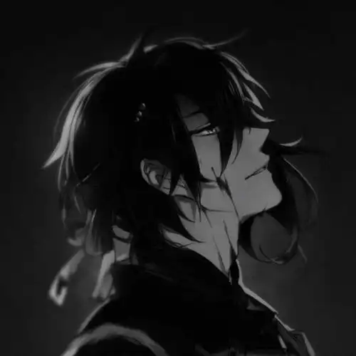 头像超酷的黑暗系男头