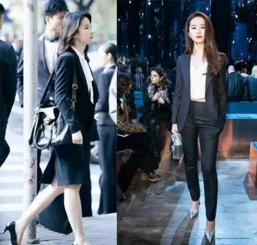 无性别西装怎么穿宋茜刘亦菲倪妮演绎西装的花样穿法,好看到爆