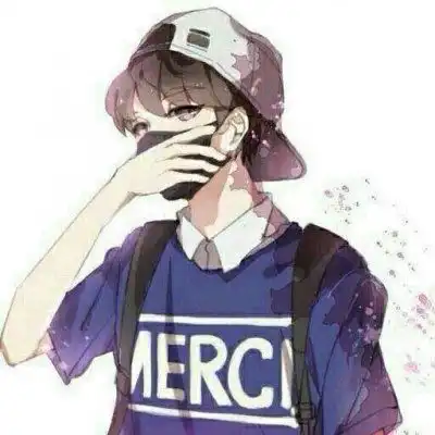 戴口罩的男生头像动漫侧面帅气男生戴口罩图片