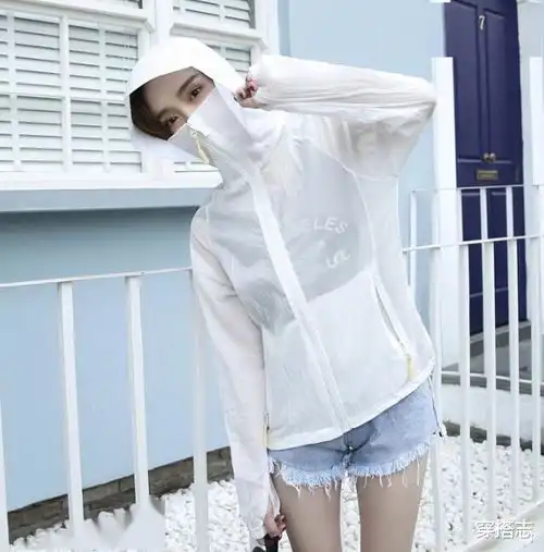 去年的防晒衣就别穿了,看我闺蜜身上穿的防晒服,出街无烦恼