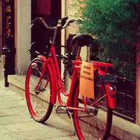 美美的单车个性头像