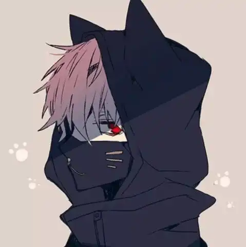 酷丧暗黑系男生头像十指太宽,岁月太短,山高水长,后会无期