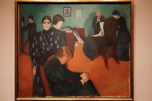 苏也在看蒙克的悲惨世界,好一个忧郁黑暗的艺术人生