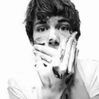 超清黑白另类男生头像