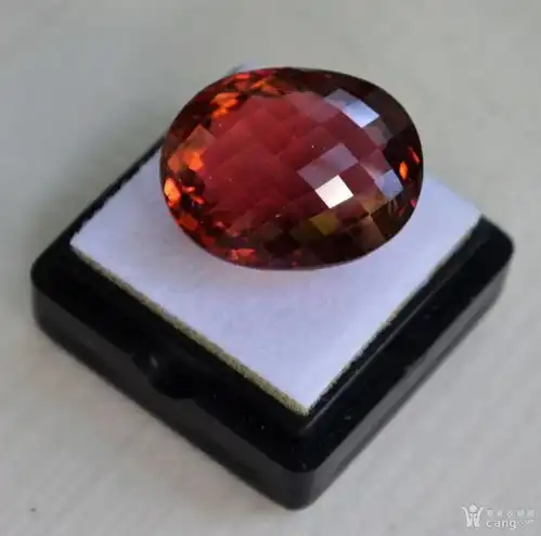 卢比来碧玺天然卢比来rubellite碧玺30.73克拉