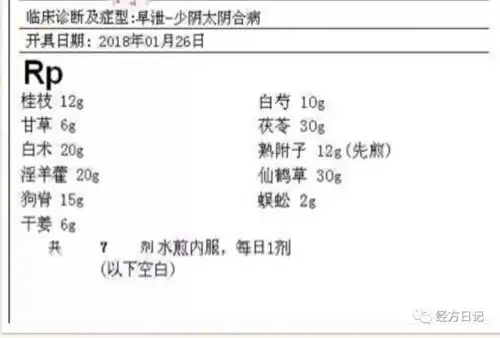 我的中医经方故事连载六经辨证治疗慢性前列腺炎案