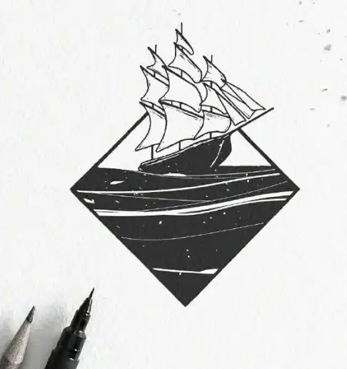 校尉画室带你学习风景小插画,有几张还挺适合初学者的