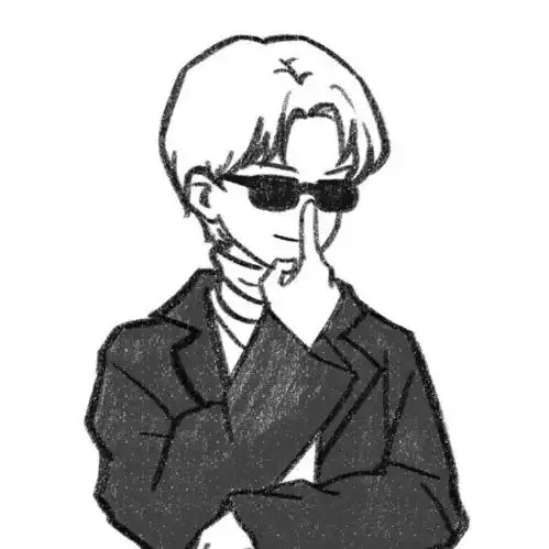 动漫头像男生黑白狂拽头像,简简单单才是帅