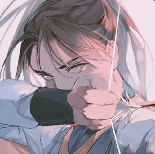 动漫男女头丨不是因为忙