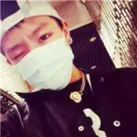 酷帅戴口罩男生头像无法掩饰的酷帅范儿