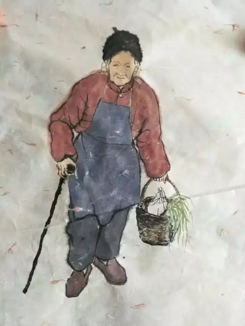 民间故事老妪常买男子菜,多日不见,男子担心上门探望娶得娇妻