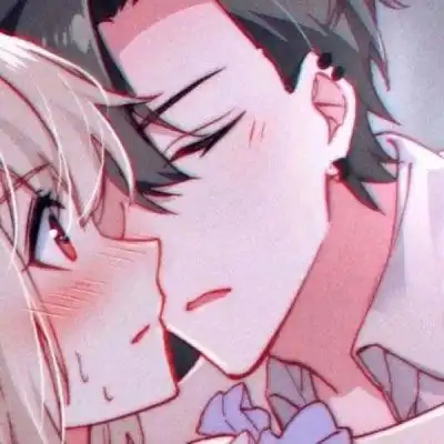 攻受情侣头像一左一右动漫