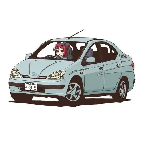 汽车头像可爱的丰田车系列