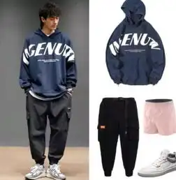 型男,这样穿连帽卫衣,不怕没女孩喜欢