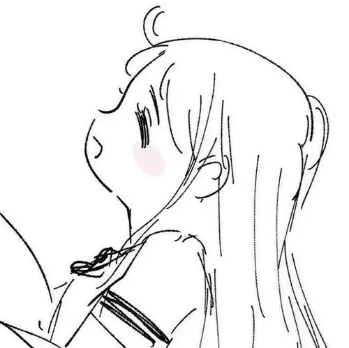 有哪些好看的简笔画情侣头像